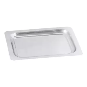 Plat 225x180x10mm inox