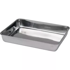 Plat 260x200x48mm inox