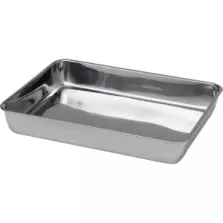 Plat 460x280x80mm inox