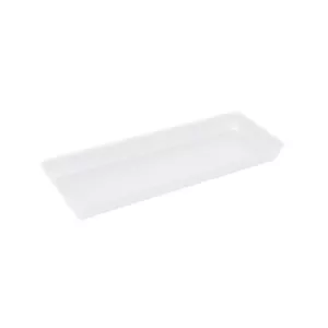 Plexi GN 2/5x40mm blanc 530x200x40mm