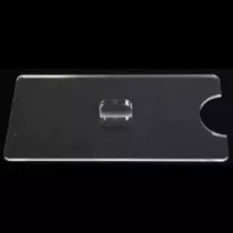 Couvercle saladier rectangle plexi 265x140mm-2614