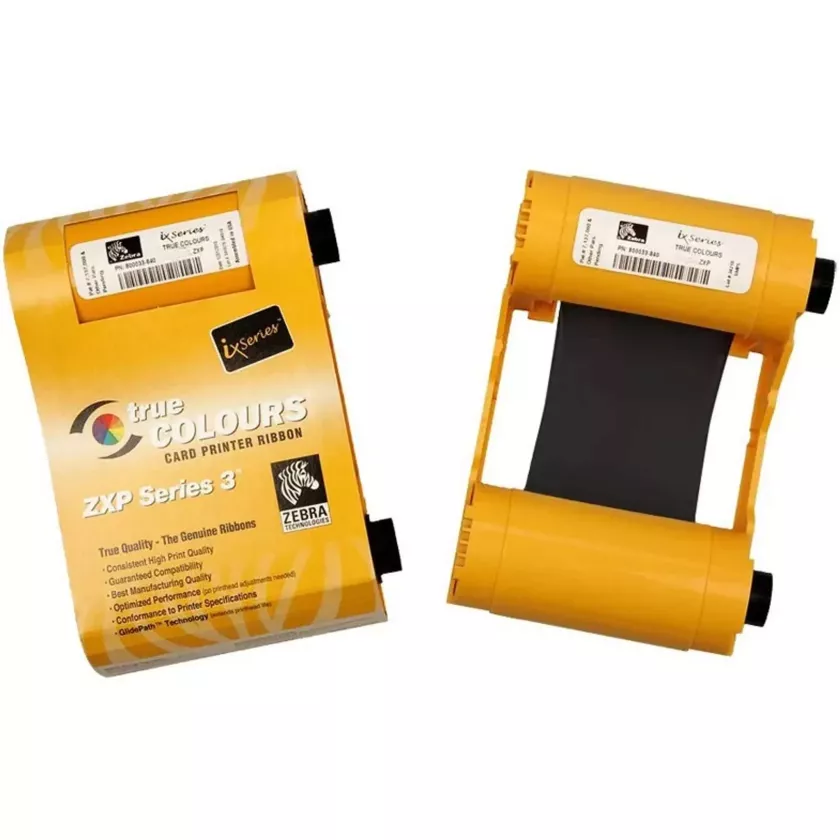 Ruban noir resin 1000 images Zebra