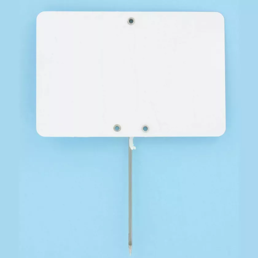 Etiquette A/PIC blanc 10x7cm (paquet de 10 pièces)