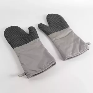 Gant de cuisine silicone-coton 35x19cm